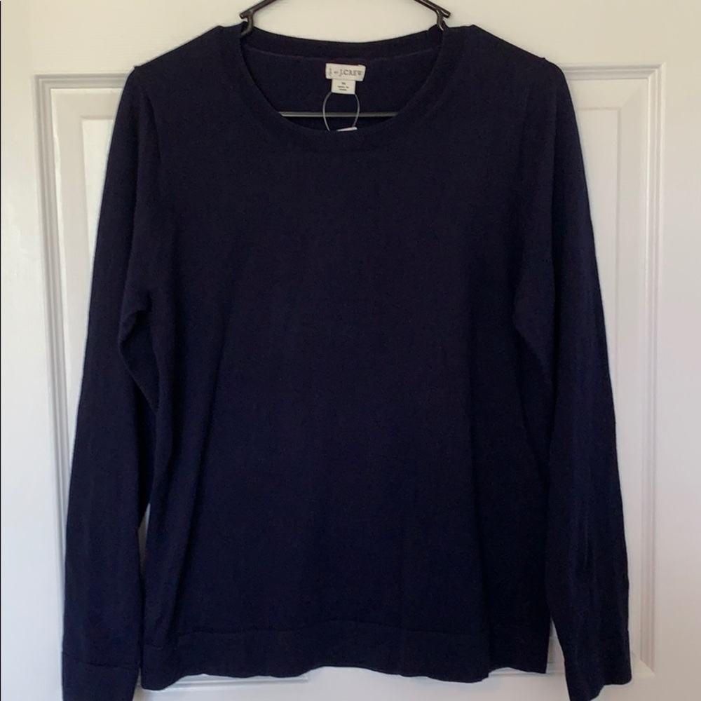 NWT J. Crew  navy sweater
